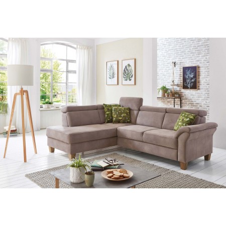 Rohová sedačka Arnga - roh v levo ( šedá ) , Rohové sedačky- 3