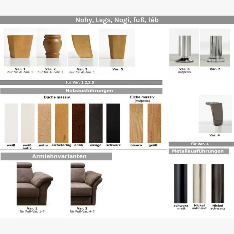 Rohová sedačka Arnga - roh v pravo ( bordová ) , Rohové sedačky- 6