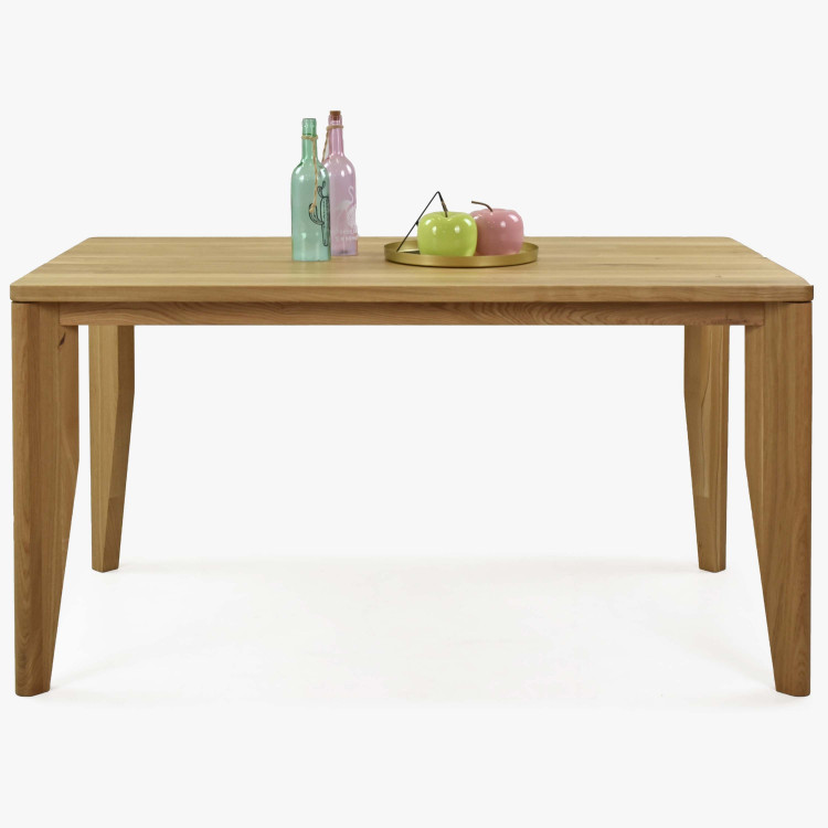 Sestava stůl 140 x 80 a židle z masivu dub , Jídelní sety- 11