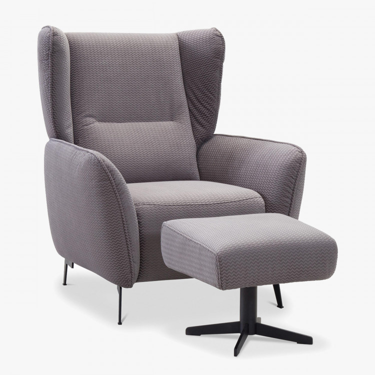 Opěrka nohou na kovových nožičkách, Lorien , Obývák- 2