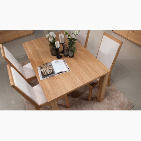 Dubový skladací stôl 160 - AKCE