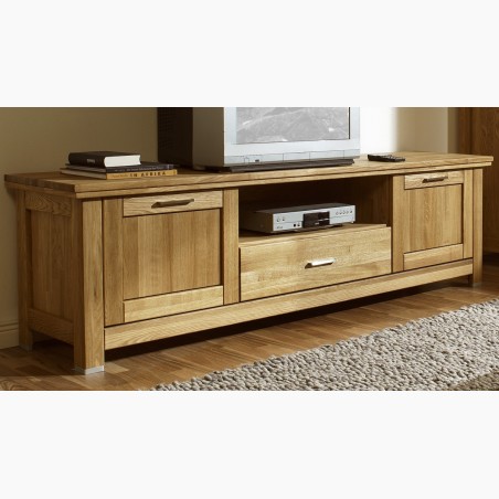 Obývacia stena z dubového masívu, Alexandra , Nábytok Alexandra- 4