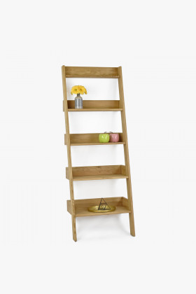 Regál z masivu dub, Scandi , Dřevěné regály- 1