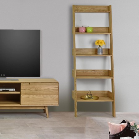 Regál z masivu dub, Scandi , Dřevěné regály- 2