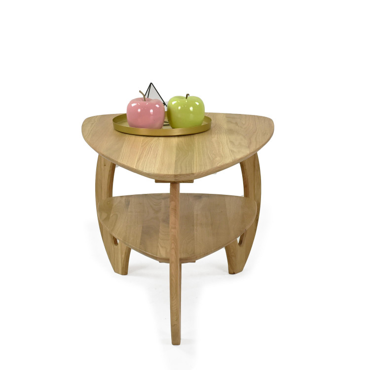 Konferenční stolek z masivu zaoblený , Konferenční stolky- 8