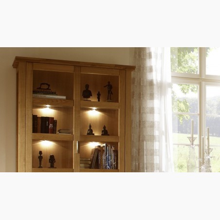 Obývacia stena z masívneho dubového dreva, Alexandra , Nábytok Alexandra- 7