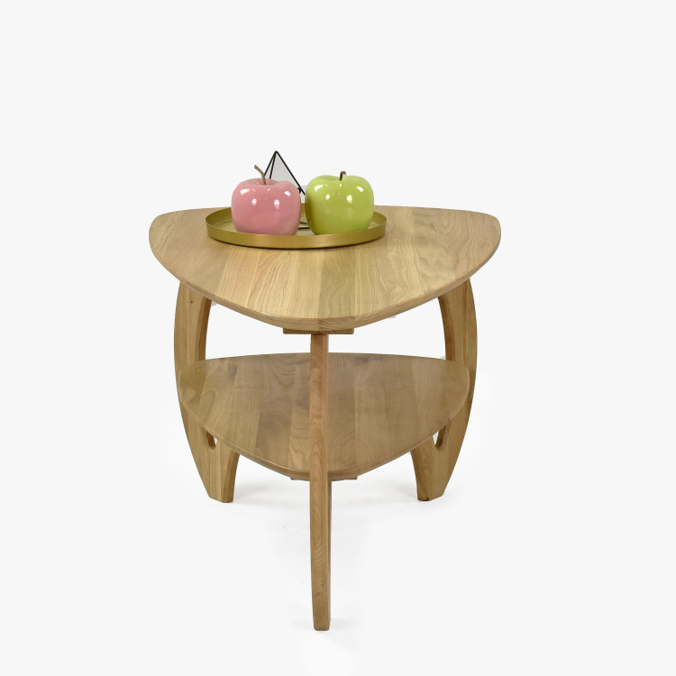 Konferenční stolek z masivu zaoblený , Konferenční stolky- 3