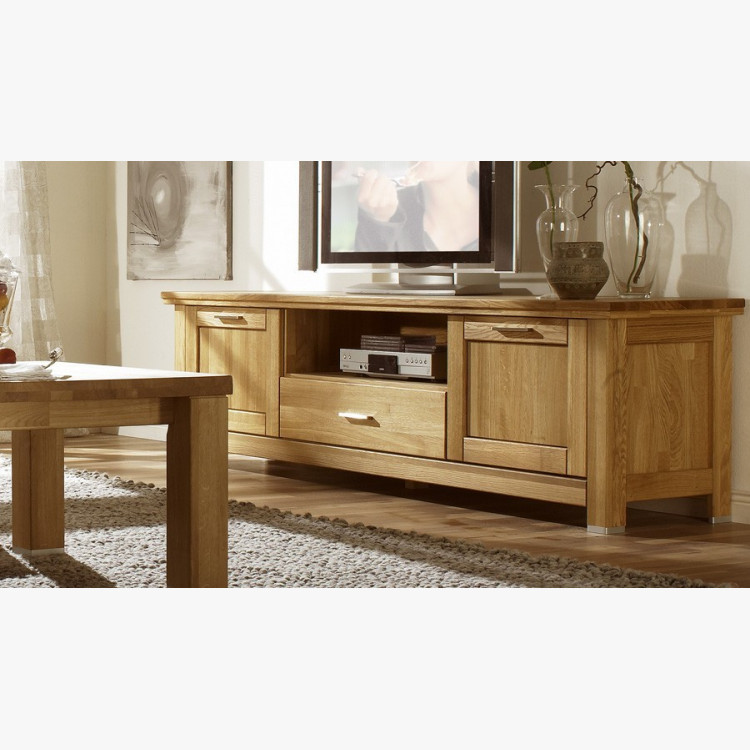 Obývacia stena z dubového masívu, Alexandra , Nábytok Alexandra- 9