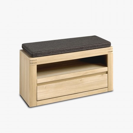 Lavice k sezení do chodby, dub bíly , Botníky- 3