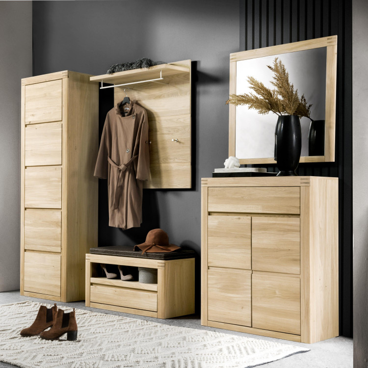 Botník do chodby dub bílý , Botníky- 3