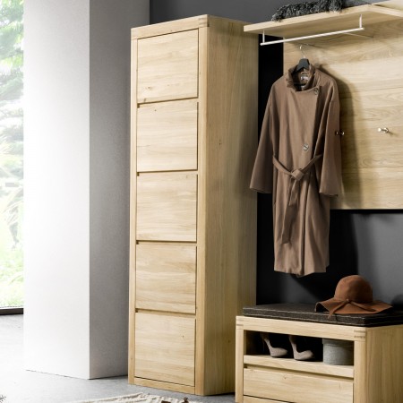 Nábytek do chodby ze dřeva dub bílý, , Předsíňové sestavy- 3