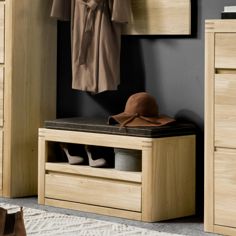 Nábytek do chodby ze dřeva dub bílý, , Předsíňové sestavy- 8