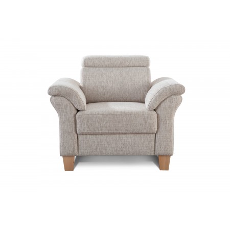 Pohodlné křeslo do obývacího pokoje ve venkovském stylu , Křesla ke sedačkám - ušáky- 2