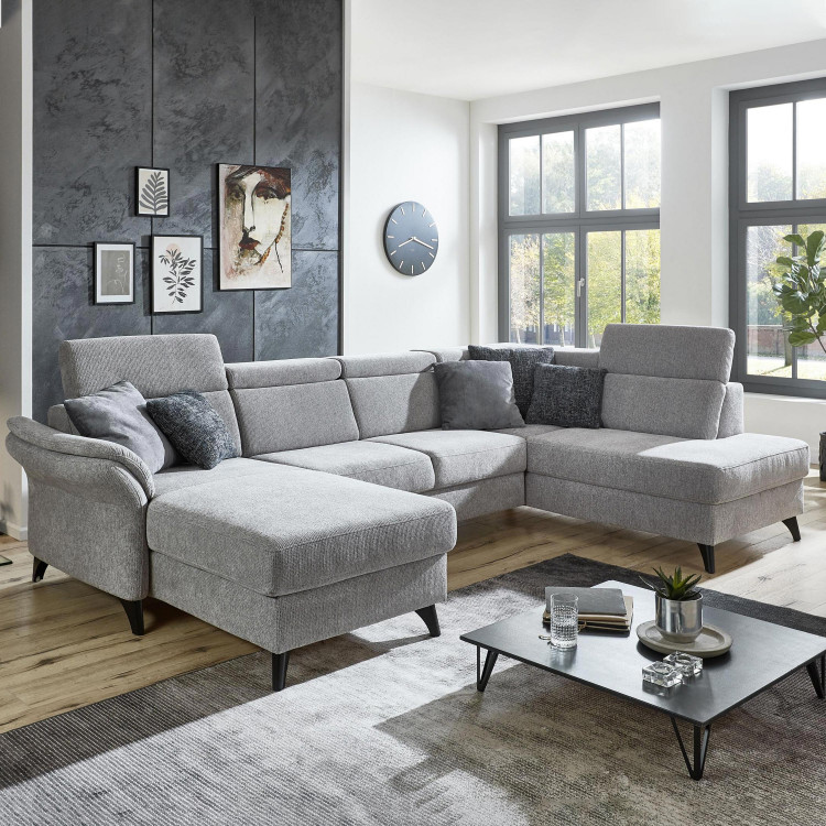 Velká sedačka ve tvaru U na nožičkách , Sedačky ve tvaru U- 1