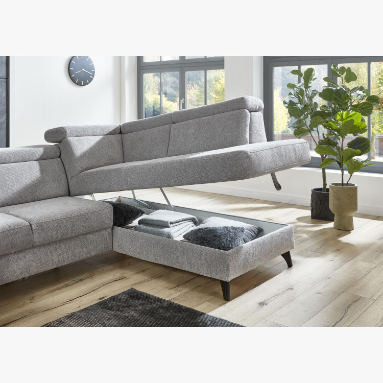 Velká sedačka ve tvaru U na nožičkách , Sedačky ve tvaru U- 5