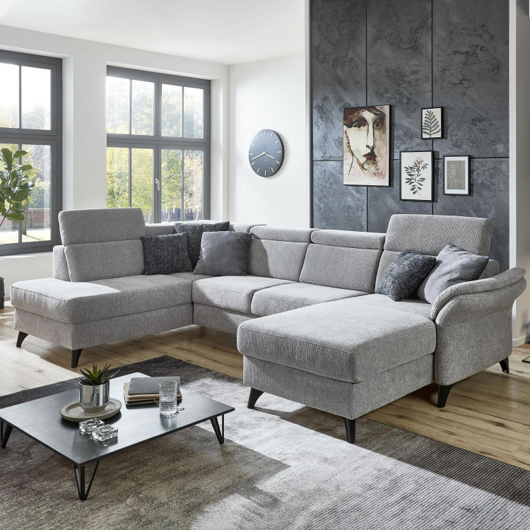 Velká sedačka ve tvaru U na nožičkách , Sedačky ve tvaru U- 1