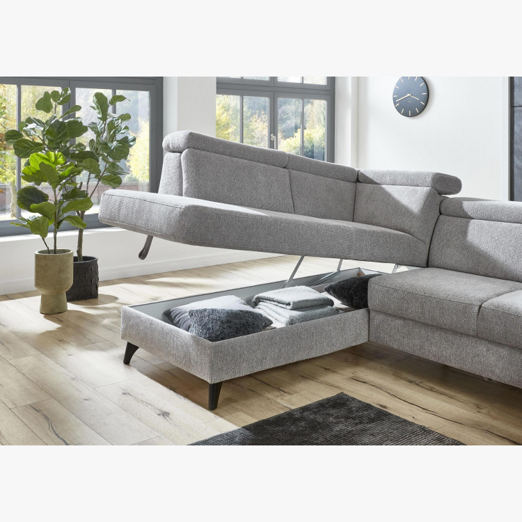 Velká sedačka ve tvaru U na nožičkách , Sedačky ve tvaru U- 5