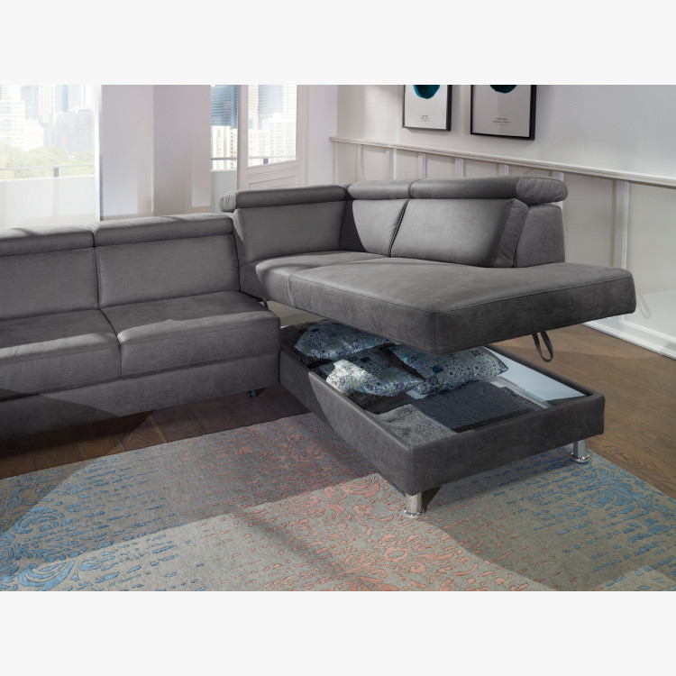 Sedačka ve tvaru U na nožičkách , Sedačky- 4