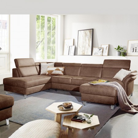 Sedačka ve tvaru U na nožičkách , Sedačky- 1