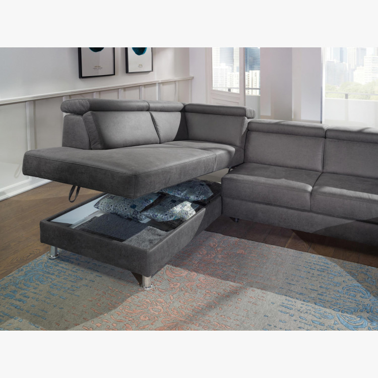 Sedačka ve tvaru U na nožičkách , Sedačky- 7