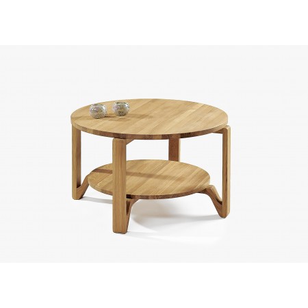 Konferenční stolek s policí kulatý , Konferenční stolky- 2