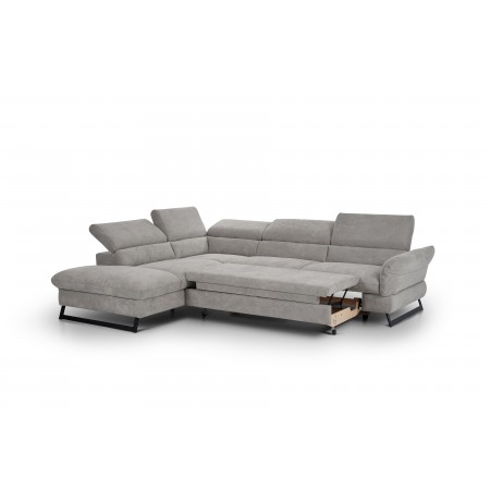 Rohová pohovka s rozkladacou pohovkou, látka Haiti rohová ľavá , Rohové pohovky- 3