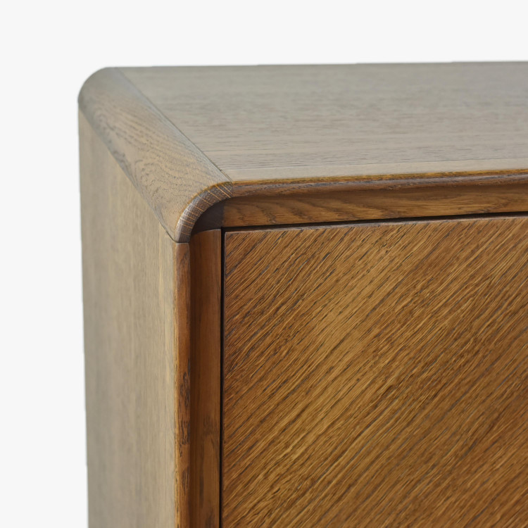 Designová komoda - 4 dveřová na nožičkách , Kredence a príborníky- 6