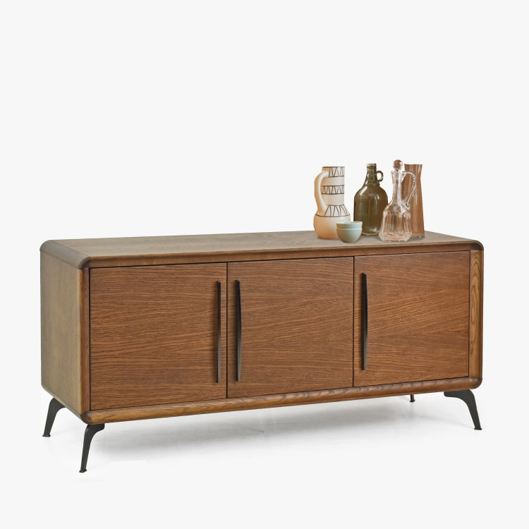 Třídveřová komoda barva ořech , TV stolky, Tv Komody- 1