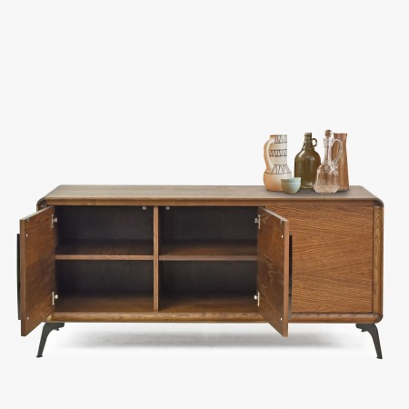 Třídveřová komoda barva ořech , TV stolky, Tv Komody- 2