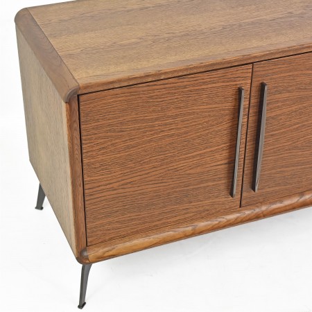 Třídveřová komoda barva ořech , TV stolky, Tv Komody- 5