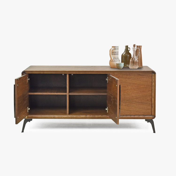 Třídveřová komoda barva ořech , TV stolky, Tv Komody- 6