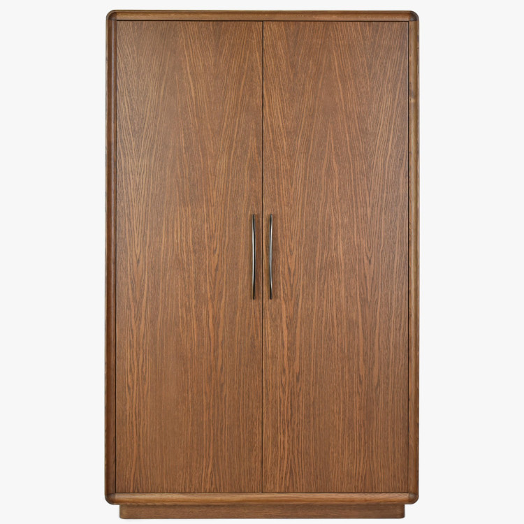 2 dveřová skříň barva ořech, Lisabon , Šatní skříně- 3