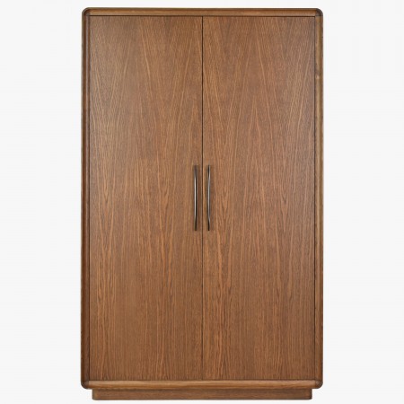 2 dveřová skříň barva ořech, Lisabon , Šatní skříně- 3
