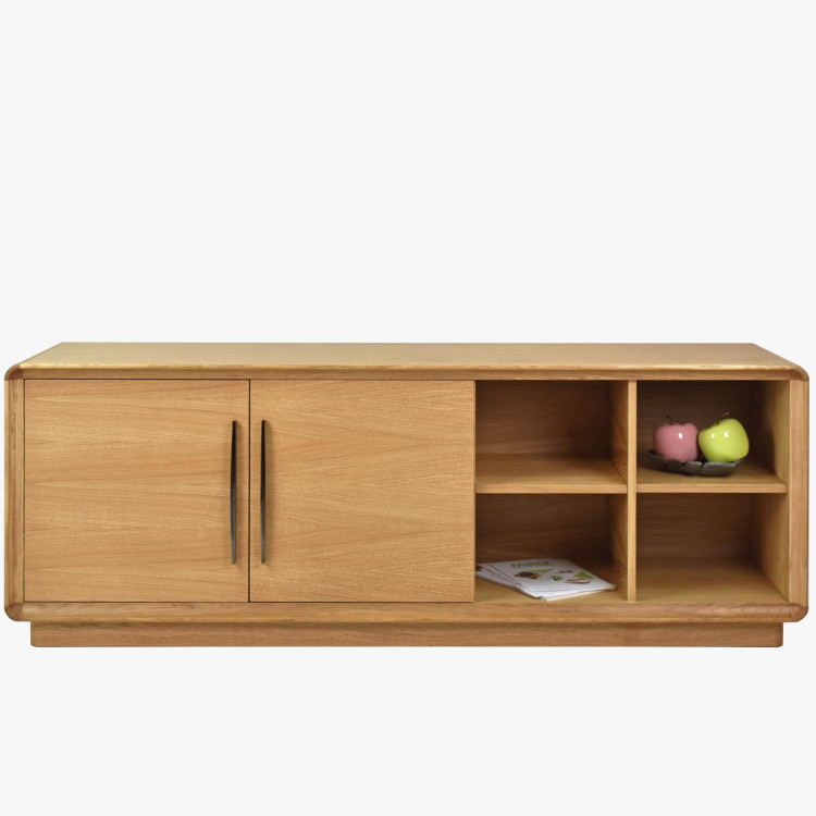 Retro tv komoda dub , TV stolky, Tv Komody- 4