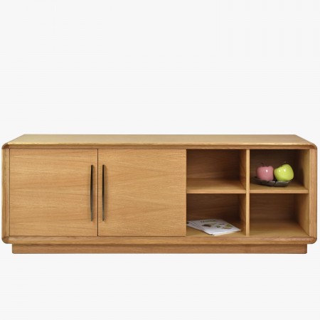 Retro tv komoda dub , TV stolky, Tv Komody- 4