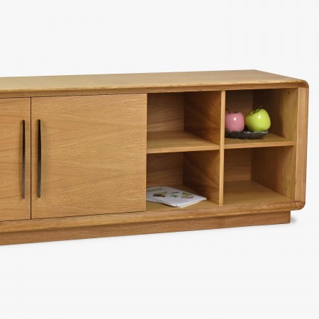 Retro tv komoda dub , TV stolky, Tv Komody- 6