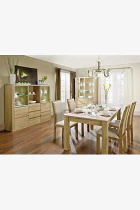 Dubový rozkladací stôl 140-200 x 90 , kolekcia Helsinki- 1 2