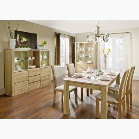 Dubový rozkladací stôl 140-200 x 90 , kolekcia Helsinki- 2