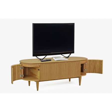 Zaoblená tv komoda barva dub , TV stolky, Tv Komody- 7