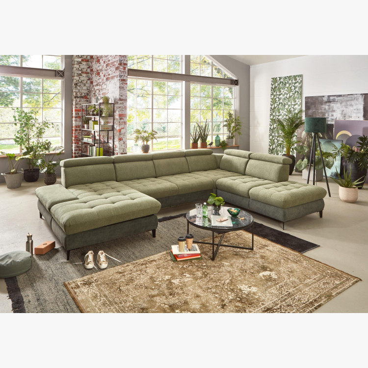 Plánovací sedací souprava do U s funkcemi , Sedačky- 5