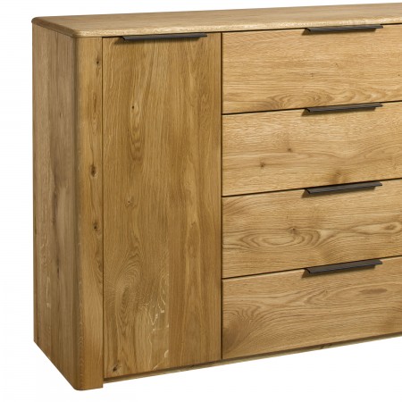 Dubová komoda do ložnice, Texas 49 , Komody- 3