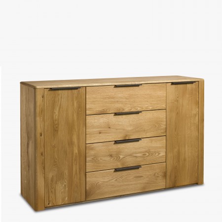 Dubová komoda do ložnice, Texas 49 , Komody- 1