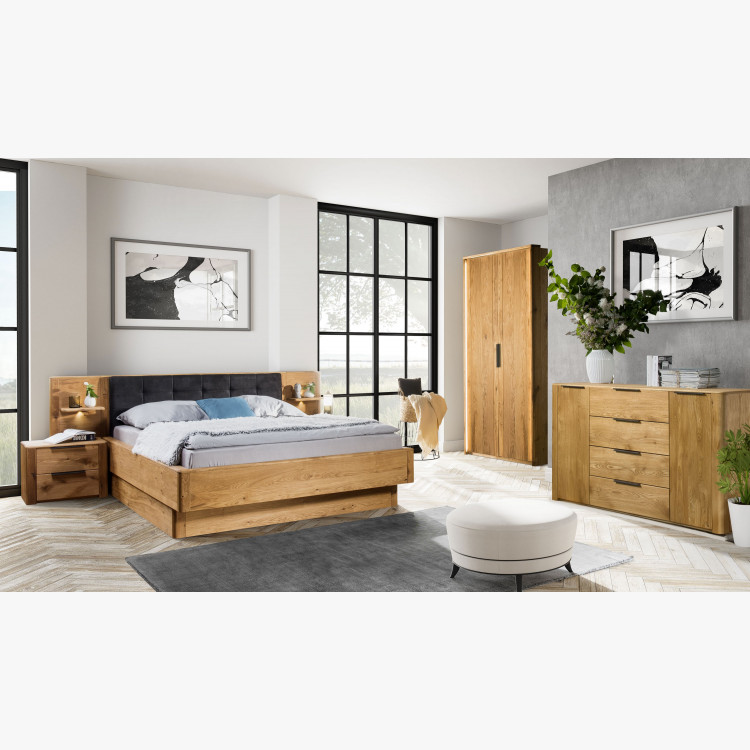 Dubová komoda do ložnice, Texas 49 , Komody- 8