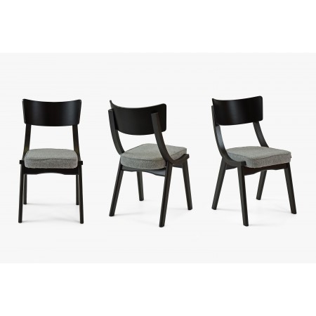 Černá dřevěná jídelní židle , Jídelní židle- 9