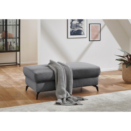 copy of Rohová sedačka s manšestrovou látkou Boler šedohnědá, levá , Křesla ke sedačkám - ušáky- 9