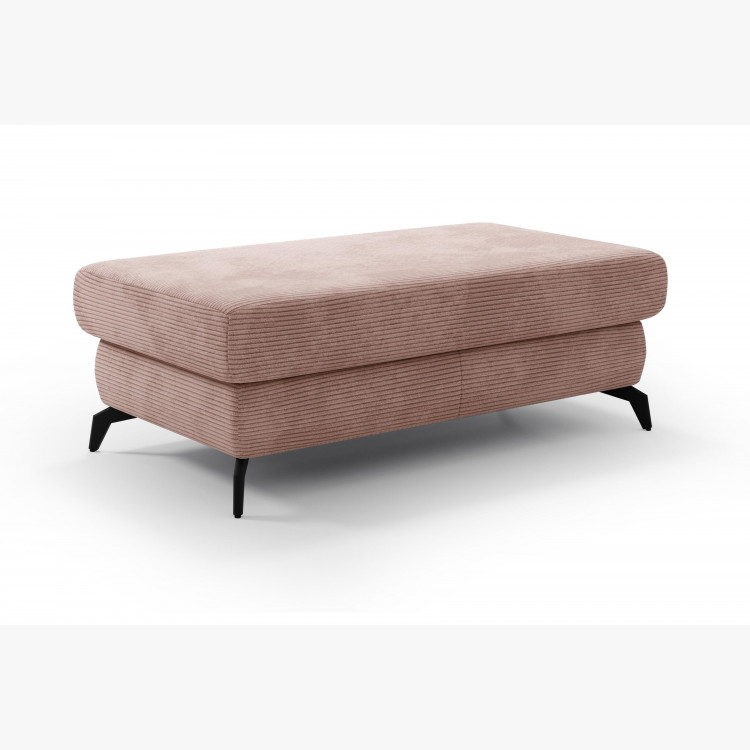 copy of Rohová sedačka s manšestrovou látkou Boler šedohnědá, levá , Křesla ke sedačkám - ušáky- 12