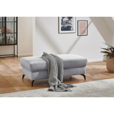 copy of Rohová sedačka s manšestrovou látkou Boler šedohnědá, levá , Křesla ke sedačkám - ušáky- 13