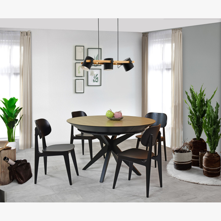 Kulatý jídelní stůl - rozkladací , Jídelní stoly- 1