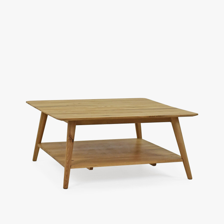 Dubový konferenční stolek s policí , Konferenční stolky- 3