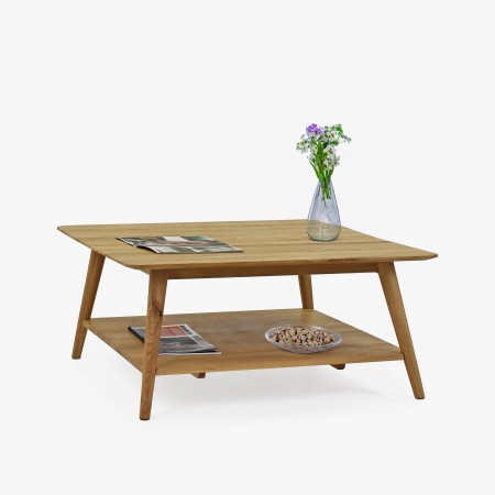 Dubový konferenční stolek s policí , Konferenční stolky- 4